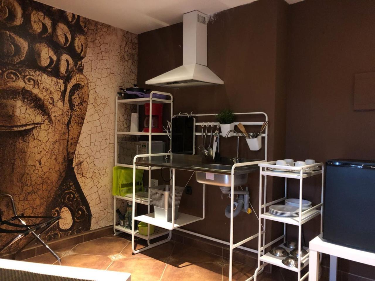 Apartamentos Los Angeles Alcaniz Bagian luar foto
